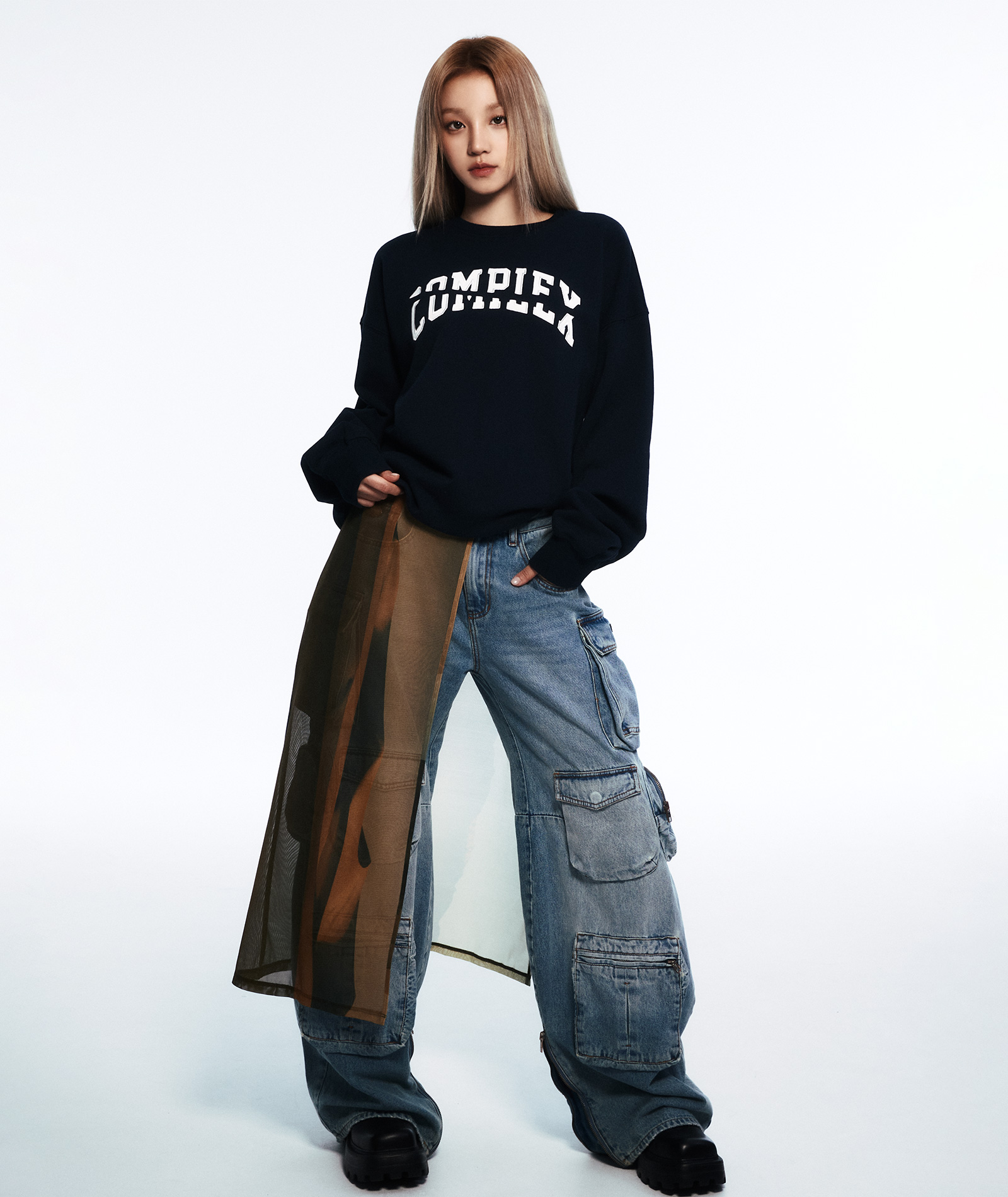 ◇ユニセックス◇GROOVERHYME 89 LINE2 SWEATSHIRT◇ (GROOVE RHYME